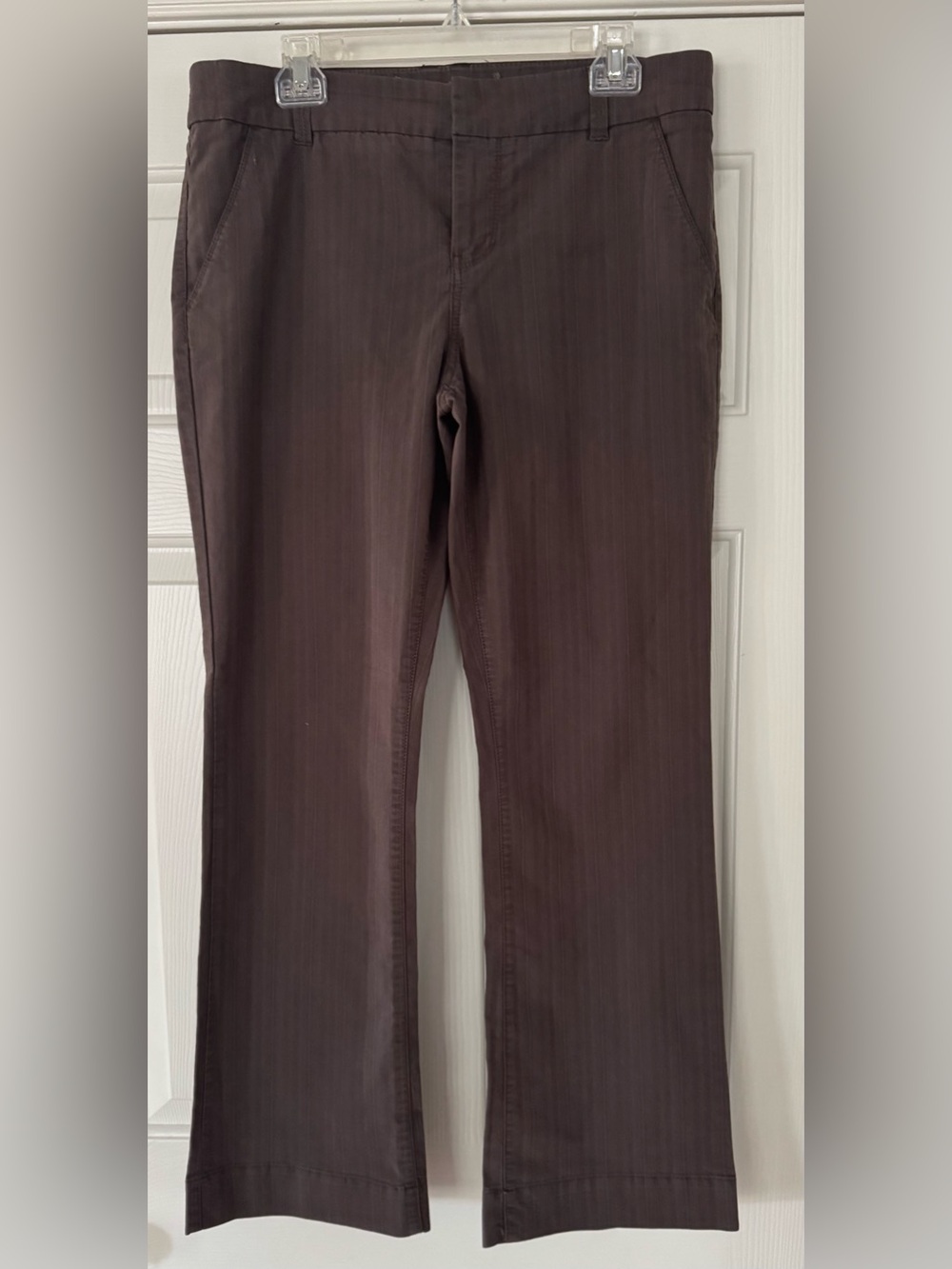 Sonoma Women's Brown fall Straight-Leg Dress Pants size 12
